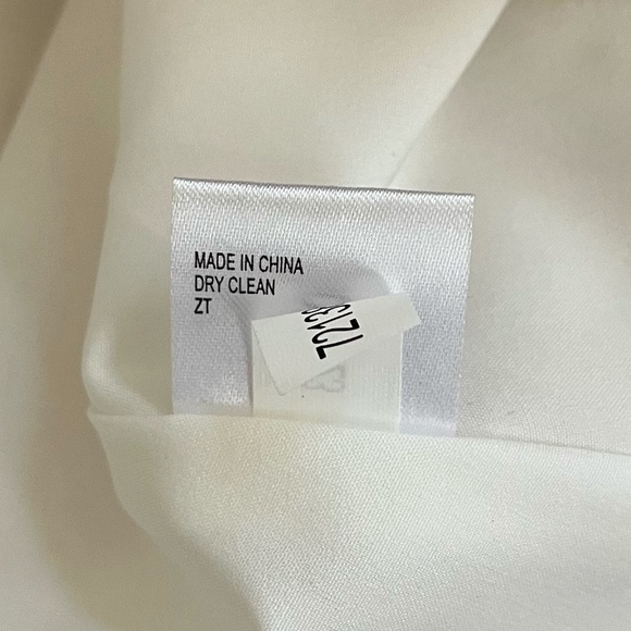 NWT GIANNI BINI | White Wedding Spring Floral Lace Tiered Midi Dress | Size 12 - Picture 13 of 13